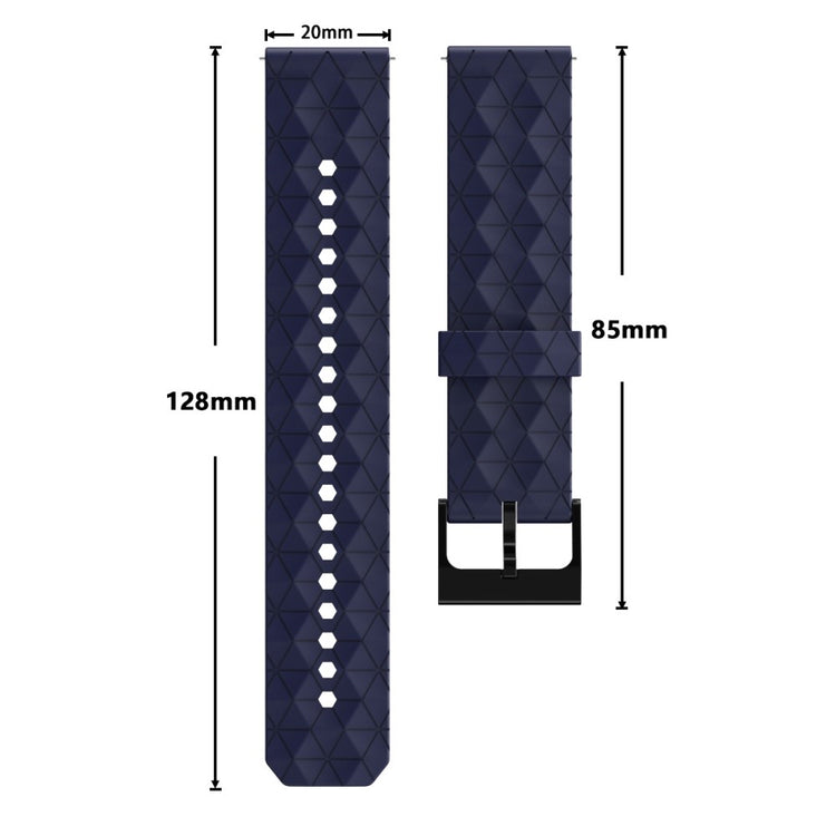 Super holdbart Universal Silikone Rem - Blå#serie_2