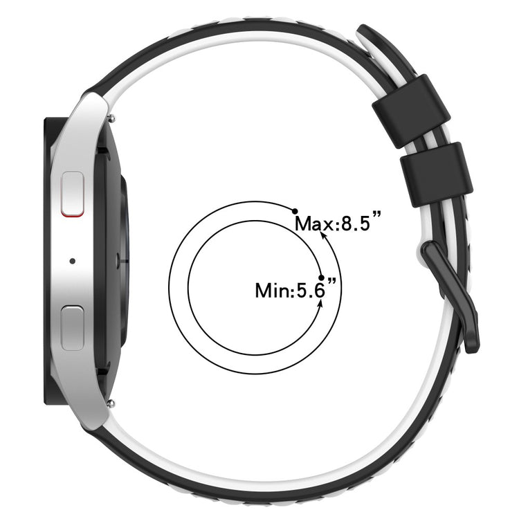 Meget holdbart Universal Silikone Rem - Sort#serie_1