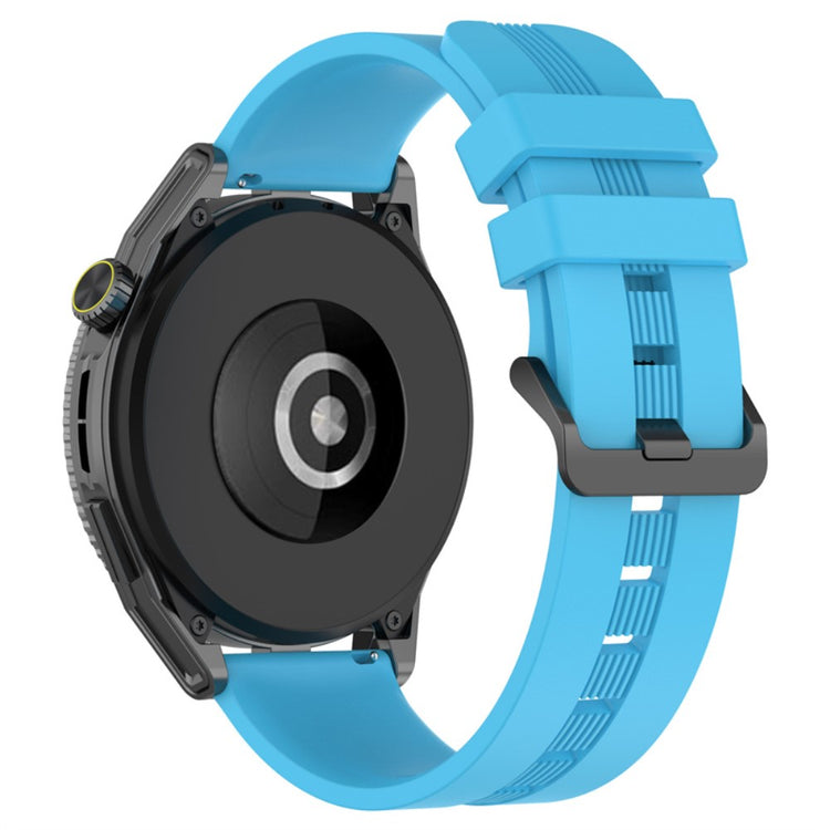 20mm Universal textured silicone watch strap - Sky Blue#serie_9