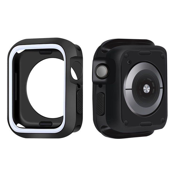 Apple Watch Series 7 45mm  Silikone Bumper  - Hvid#serie_2