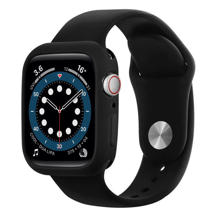 Apple Watch Series 7 45mm  Silikone Bumper  - Sort#serie_1