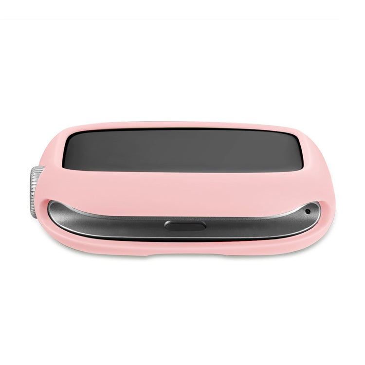 Apple Watch Series 7 45mm  Silikone Bumper  - Pink#serie_11