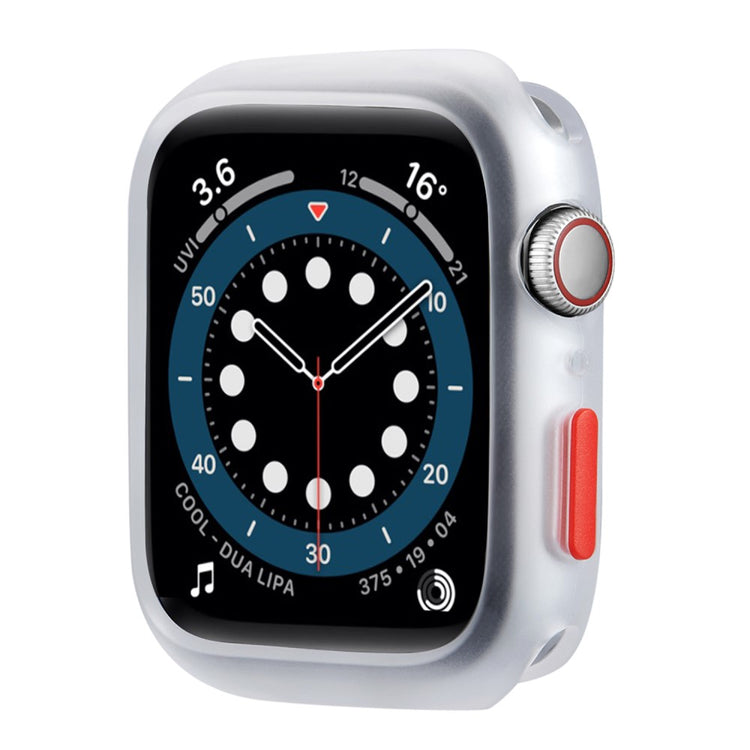 Apple Watch Series 7 45mm  Silikone Bumper  - Gennemsigtig#serie_4