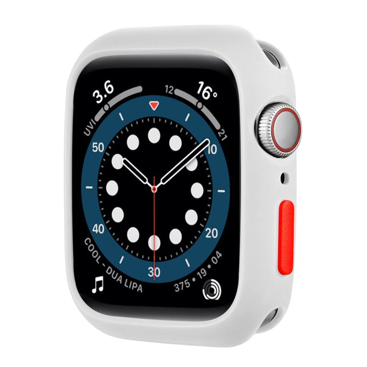 Apple Watch Series 7 45mm  Silikone Bumper  - Hvid#serie_5