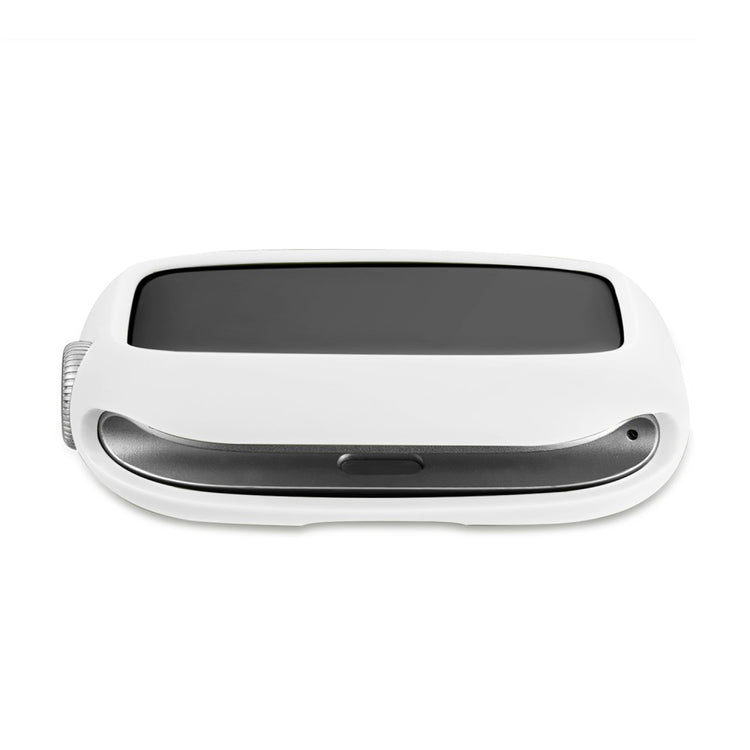 Apple Watch Series 7 45mm  Silikone Bumper  - Hvid#serie_5