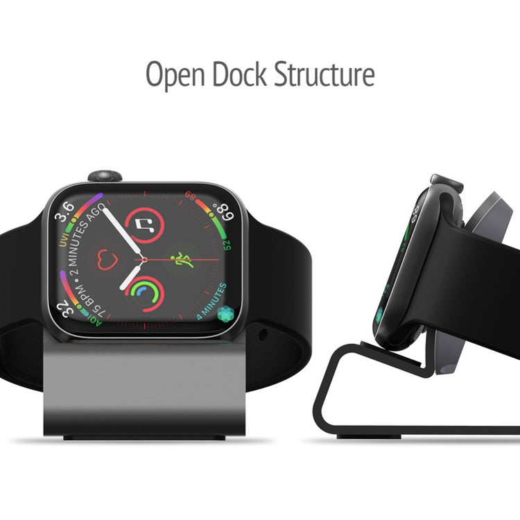 Apple Watch Series 7 45mm Metal Holder - Sølv#serie_1