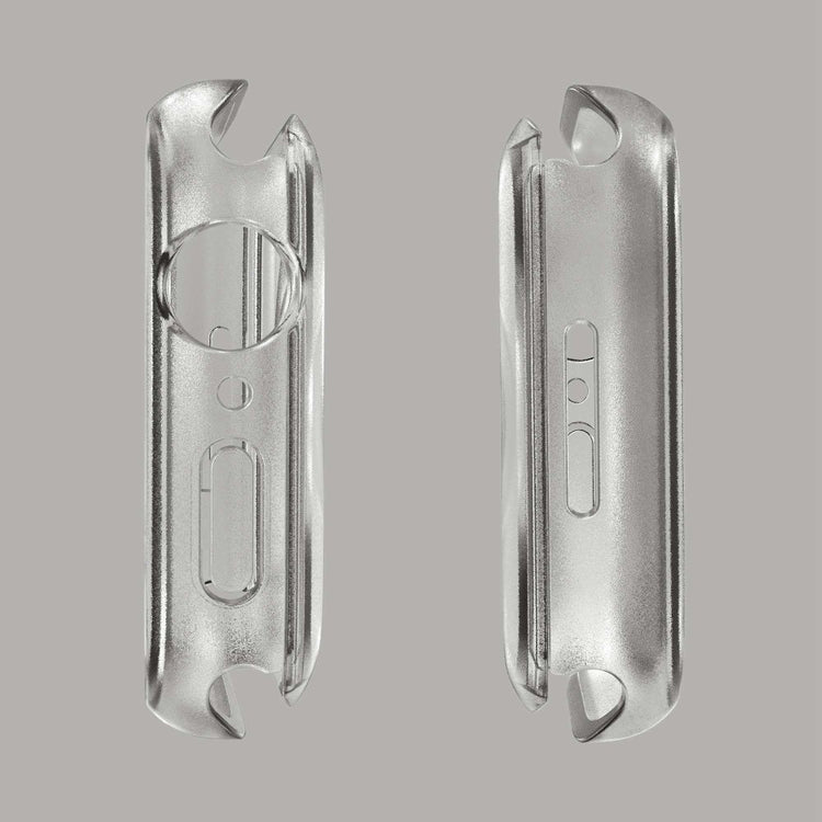 Apple Watch Series 7 45mm Elegant Plastik og Glas Bumper  - Gennemsigtig#serie_3