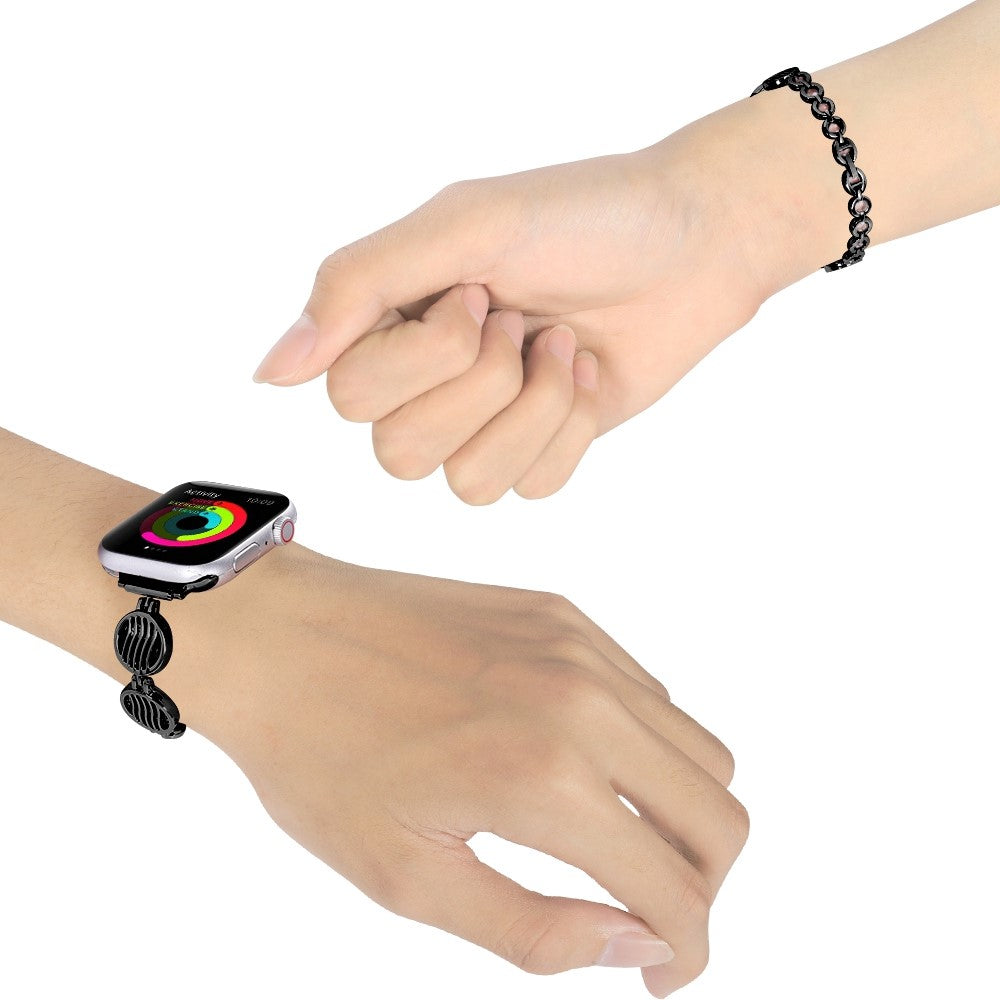 Fortrinligt Universal Apple Metal Urrem - Sort#serie_1