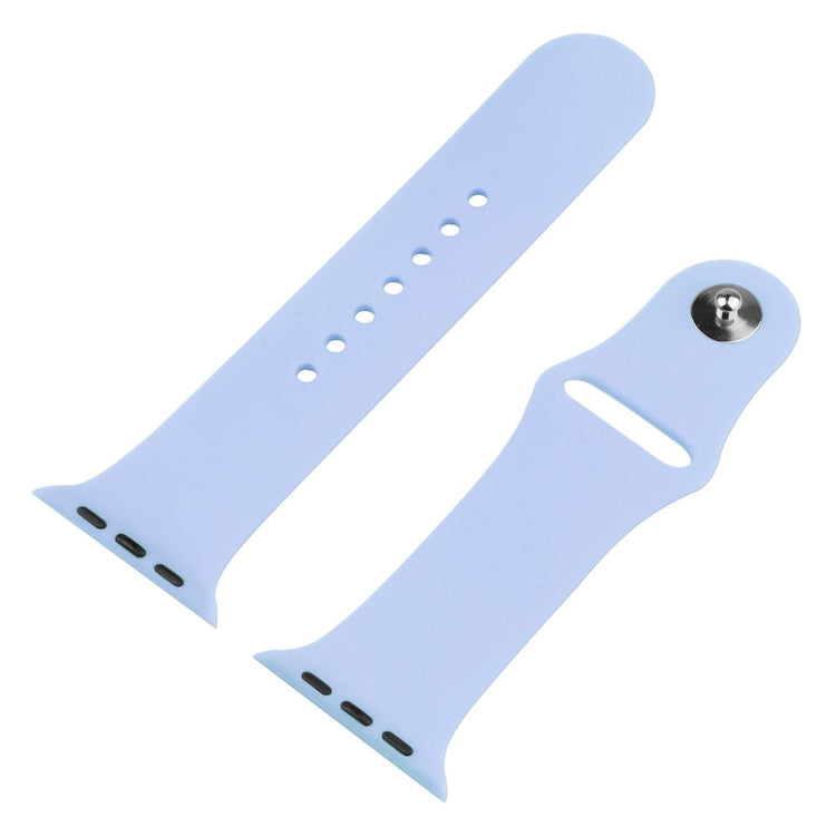 Apple Watch Series 8 (45mm) / Apple Watch Series 7 45mm Plastik Rem med Cover og Hærdet Glas - Lilla#serie_10