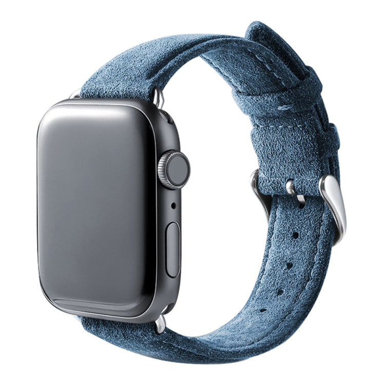 Rigtigt Cool Kunstlæder Universal Rem passer til Apple Smartwatch - Blå#serie_2