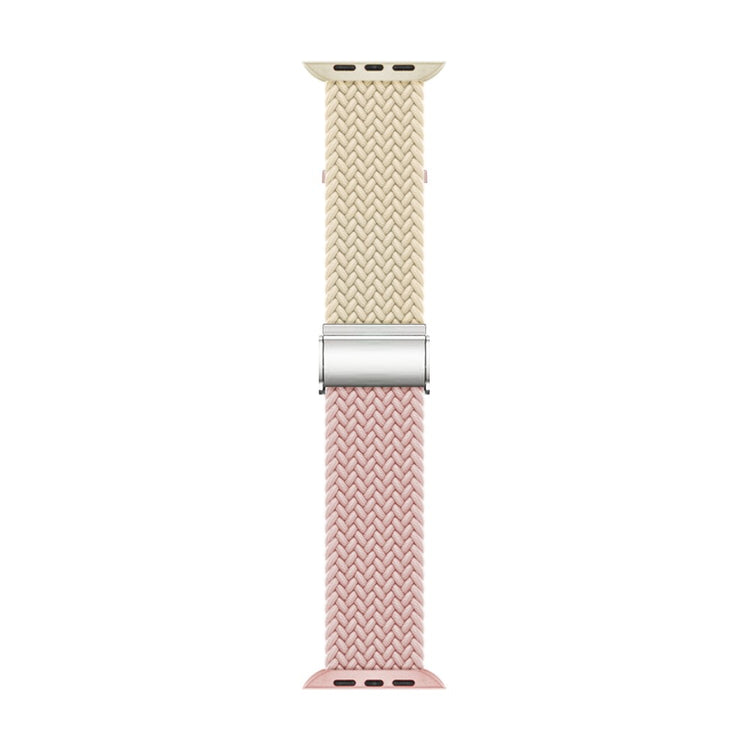 Glimrende Nylon Universal Rem passer til Apple Smartwatch - Pink#serie_8