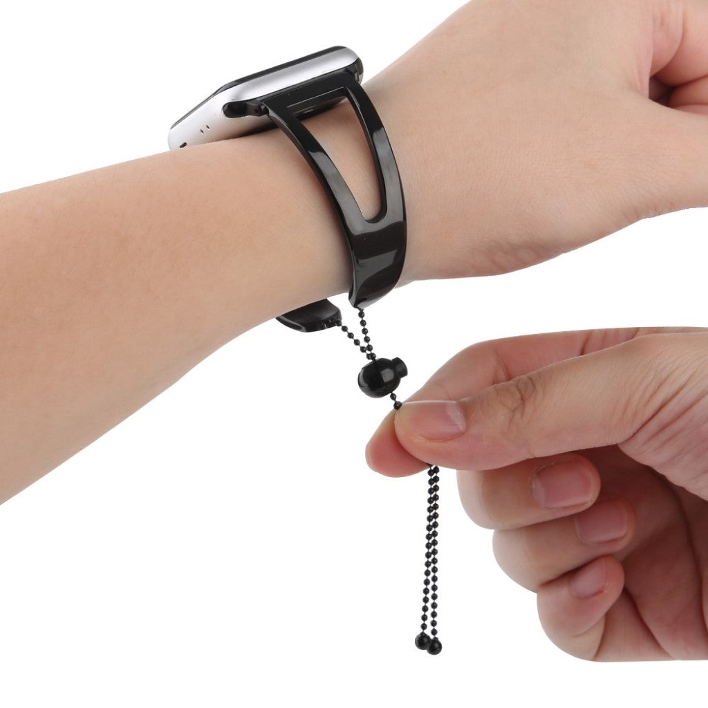 Vildt pænt Apple Watch Series 1-3 38mm Metal Rem - Sort#serie_4