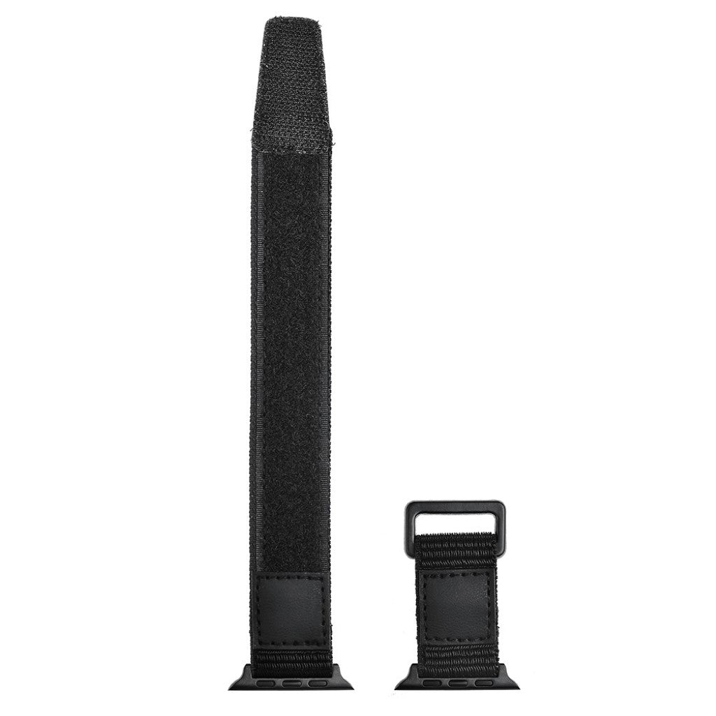 Skøn Apple Watch Series 5 40mm / Apple Watch 40mm Nylon Rem - Sort#serie_047