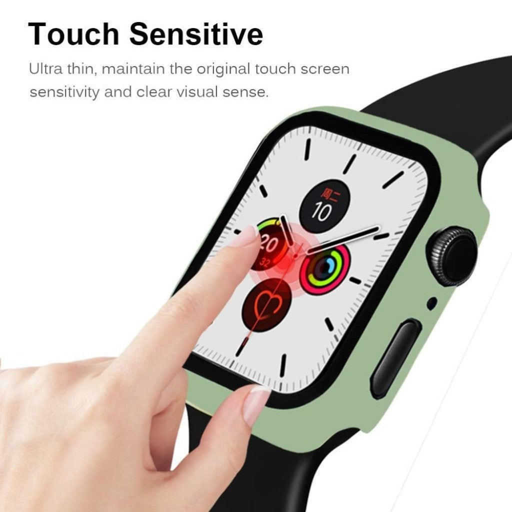 Universal Apple Mat Plastik Bumper  - Grøn#serie_8