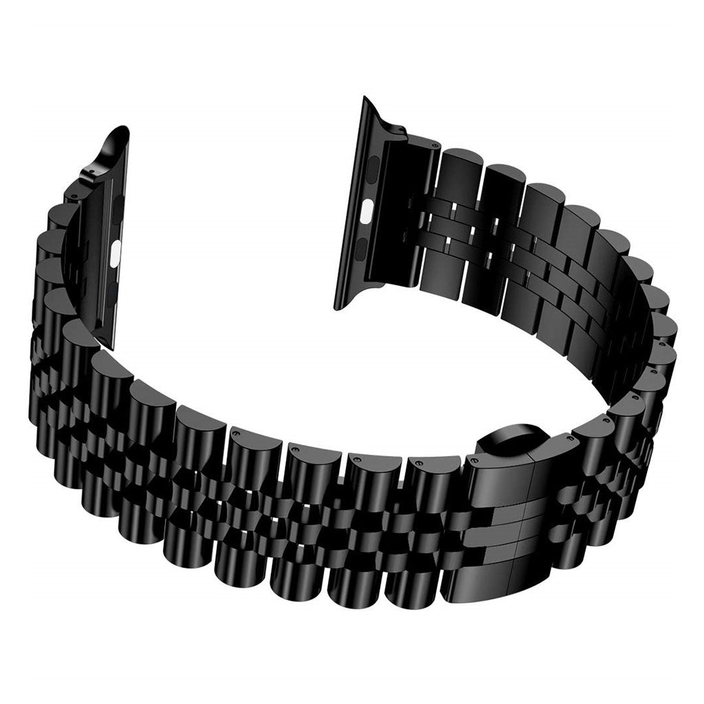 Helt vildt elegant Universal Apple Metal Rem - Sort#serie_1