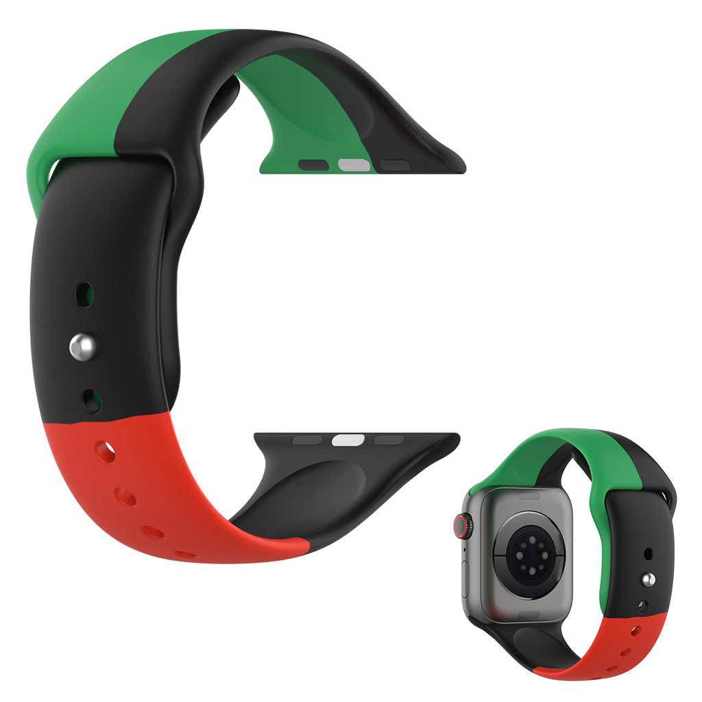 Super smuk Universal Apple Silikone Rem - Størrelse: L - Flerfarvet#serie_1