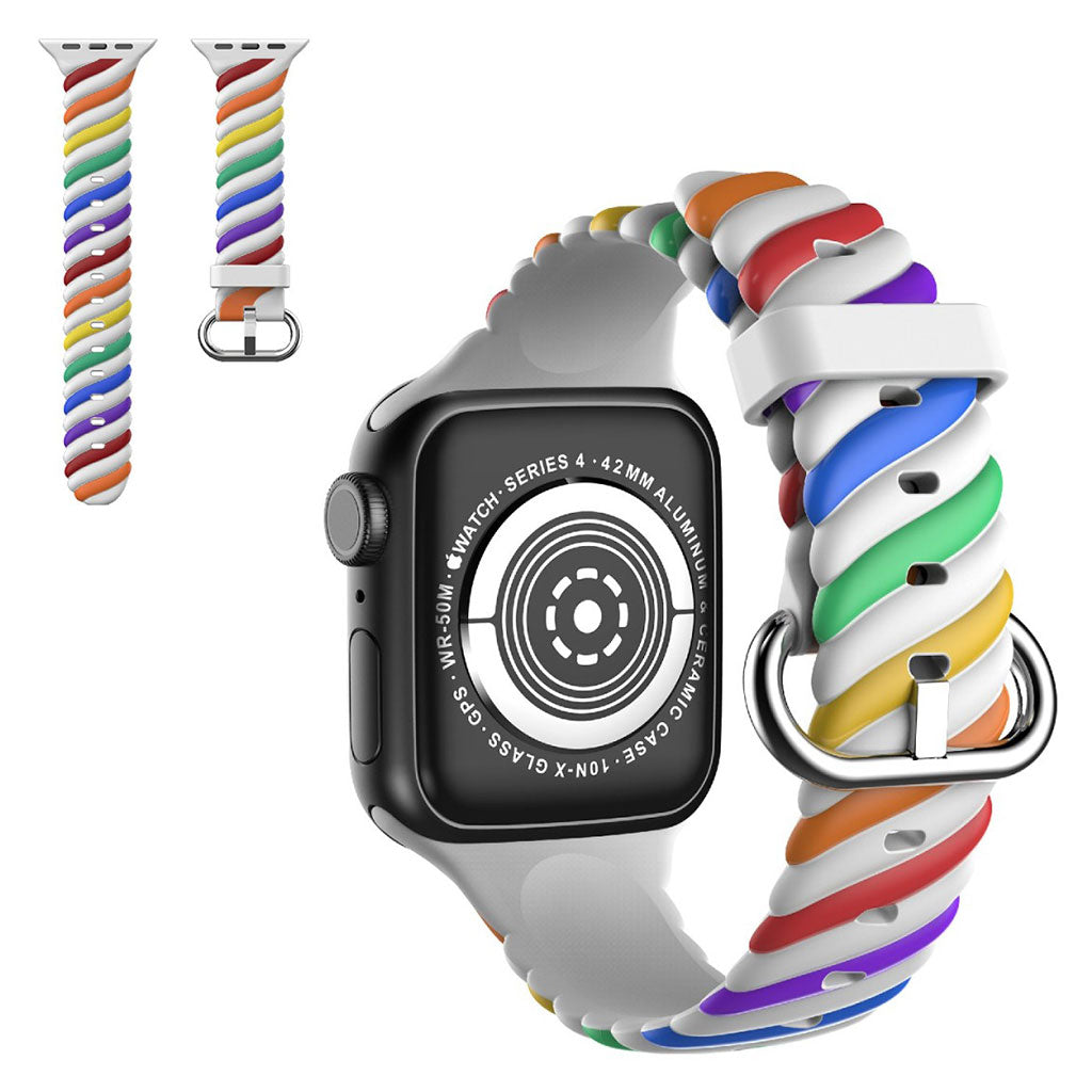 Helt vildt nydelig Universal Apple Silikone Rem - Flerfarvet#serie_1