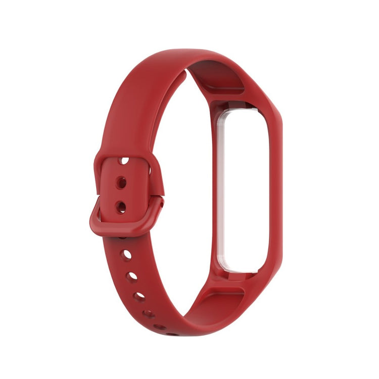 Vildt flot Samsung Gear Fit2 Silikone Rem - Rød#serie_4