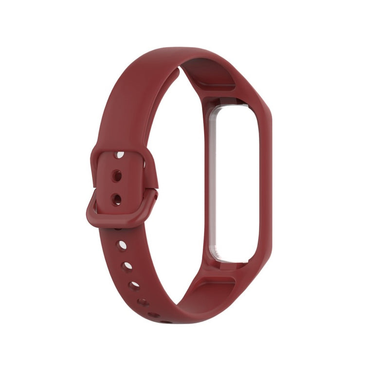 Vildt flot Samsung Gear Fit2 Silikone Rem - Rød#serie_6