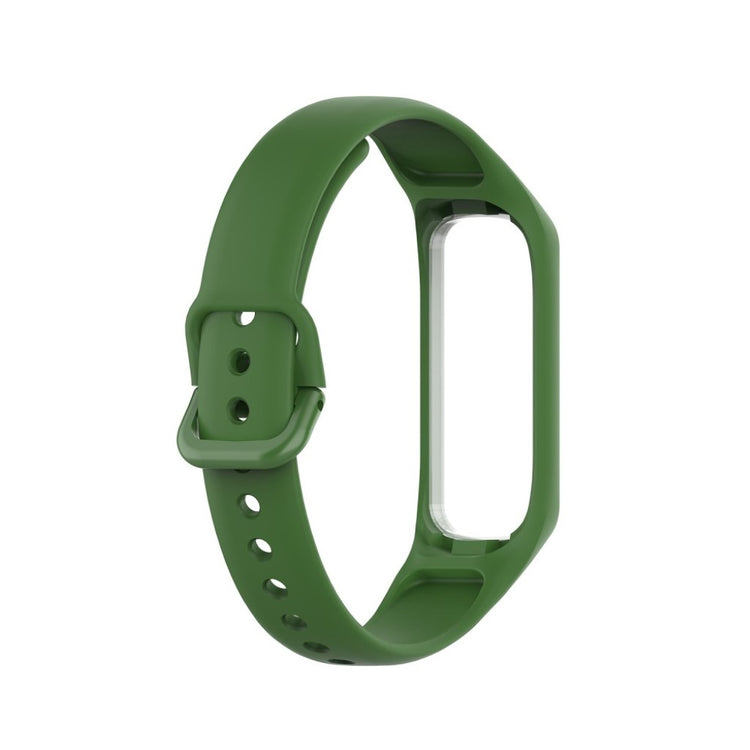 Vildt flot Samsung Gear Fit2 Silikone Rem - Grøn#serie_7