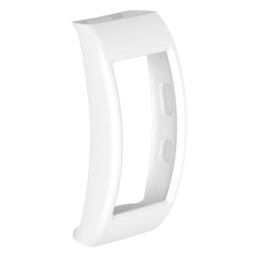 Samsung Gear Fit2 Pro  Silikone Bumper  - Hvid#serie_2