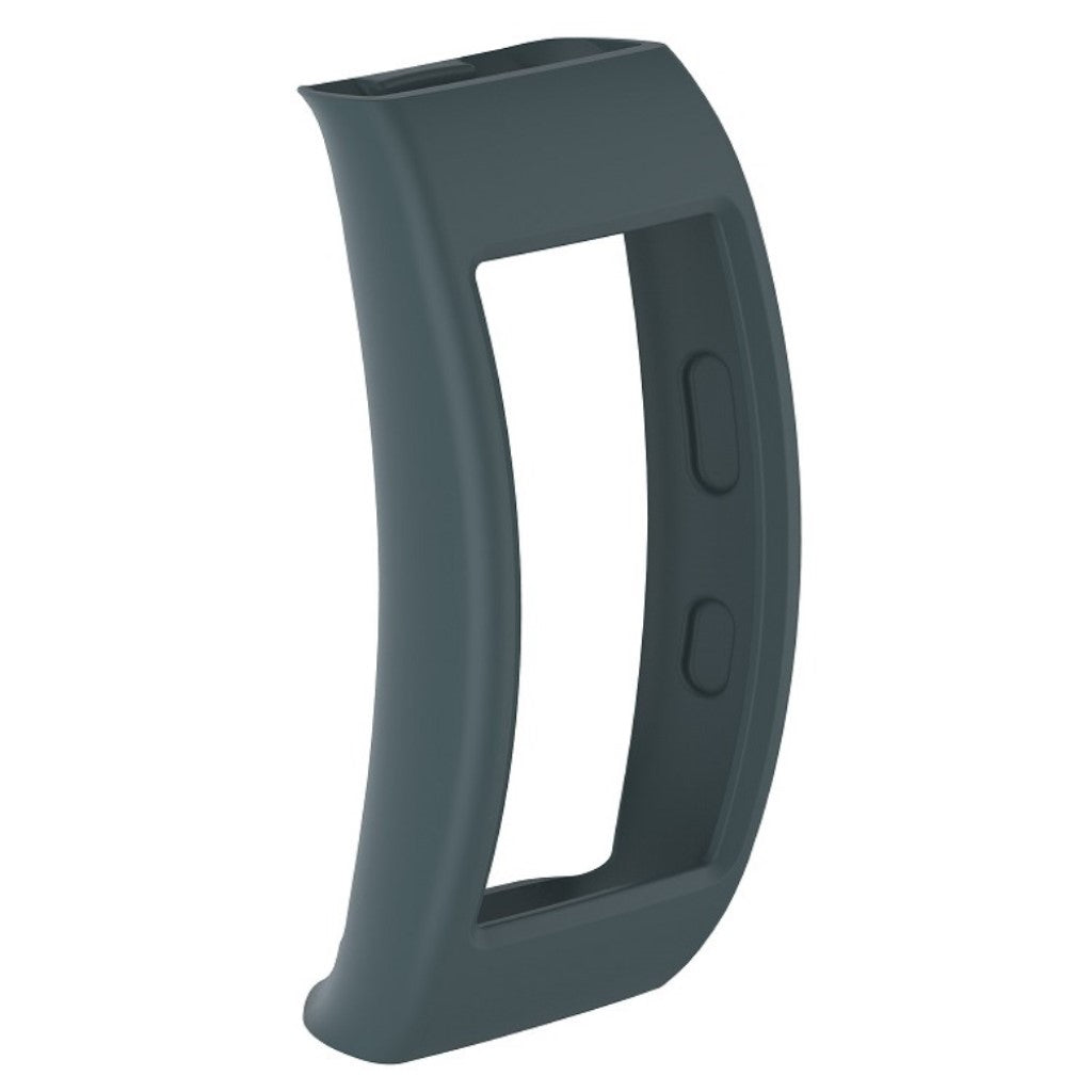 Samsung Gear Fit2 Pro  Silikone Bumper  - Blå#serie_7