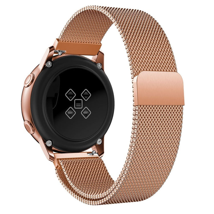 Mega fed Samsung Galaxy Watch Active Metal Rem - Pink#serie_1