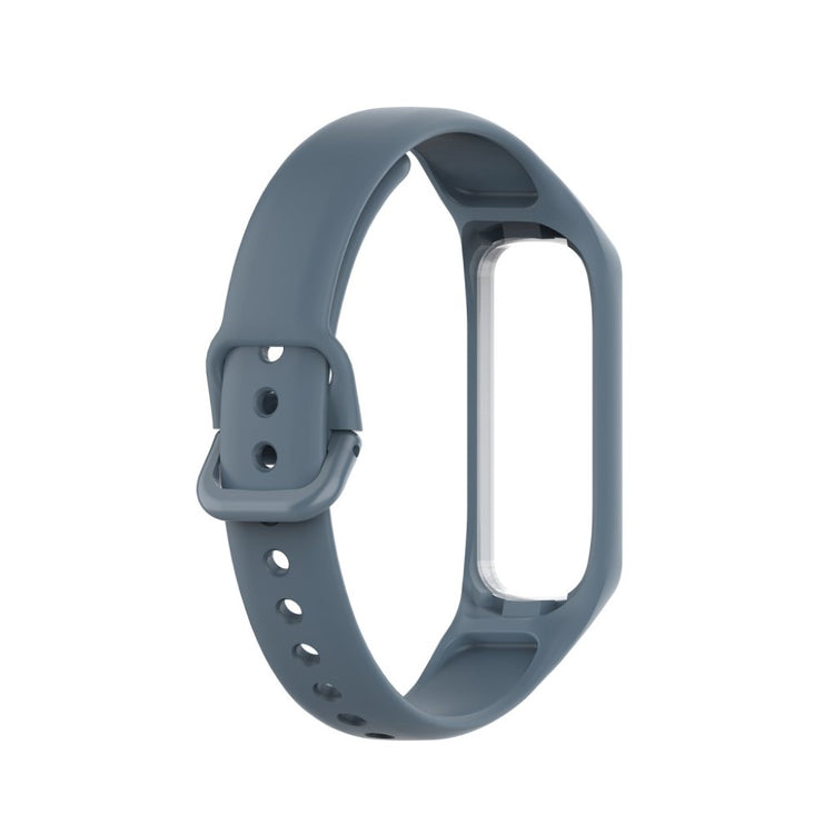 Mega fint Samsung Galaxy Fit-e Silikone Rem - Sølv#serie_3