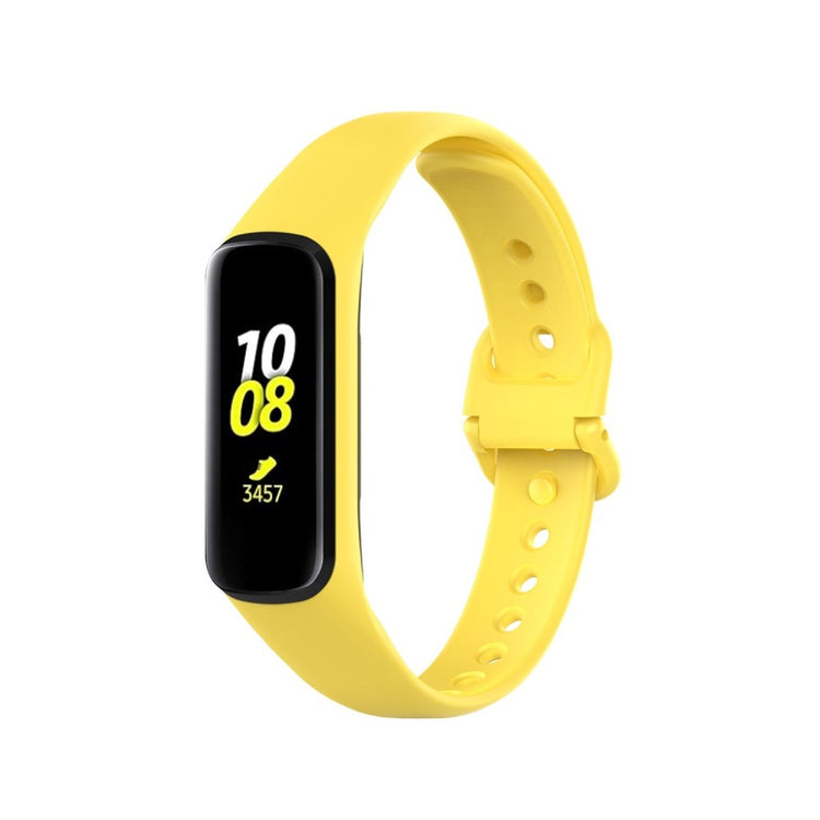 Mega fint Samsung Galaxy Fit-e Silikone Rem - Gul#serie_6