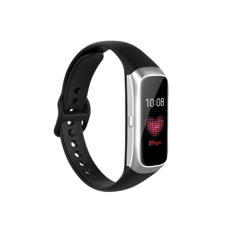 Vildt kønt Samsung Galaxy Fit Silikone Rem - Sort#serie_1