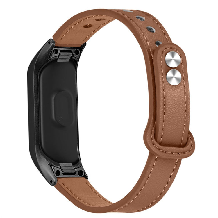 Fantastisk Samsung Galaxy Fit Ægte læder Rem - Brun#serie_11