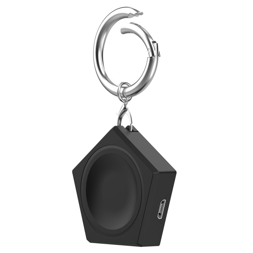 1m Plastik Universal Samsung Trådløs  Ladestation - Sort#serie_1