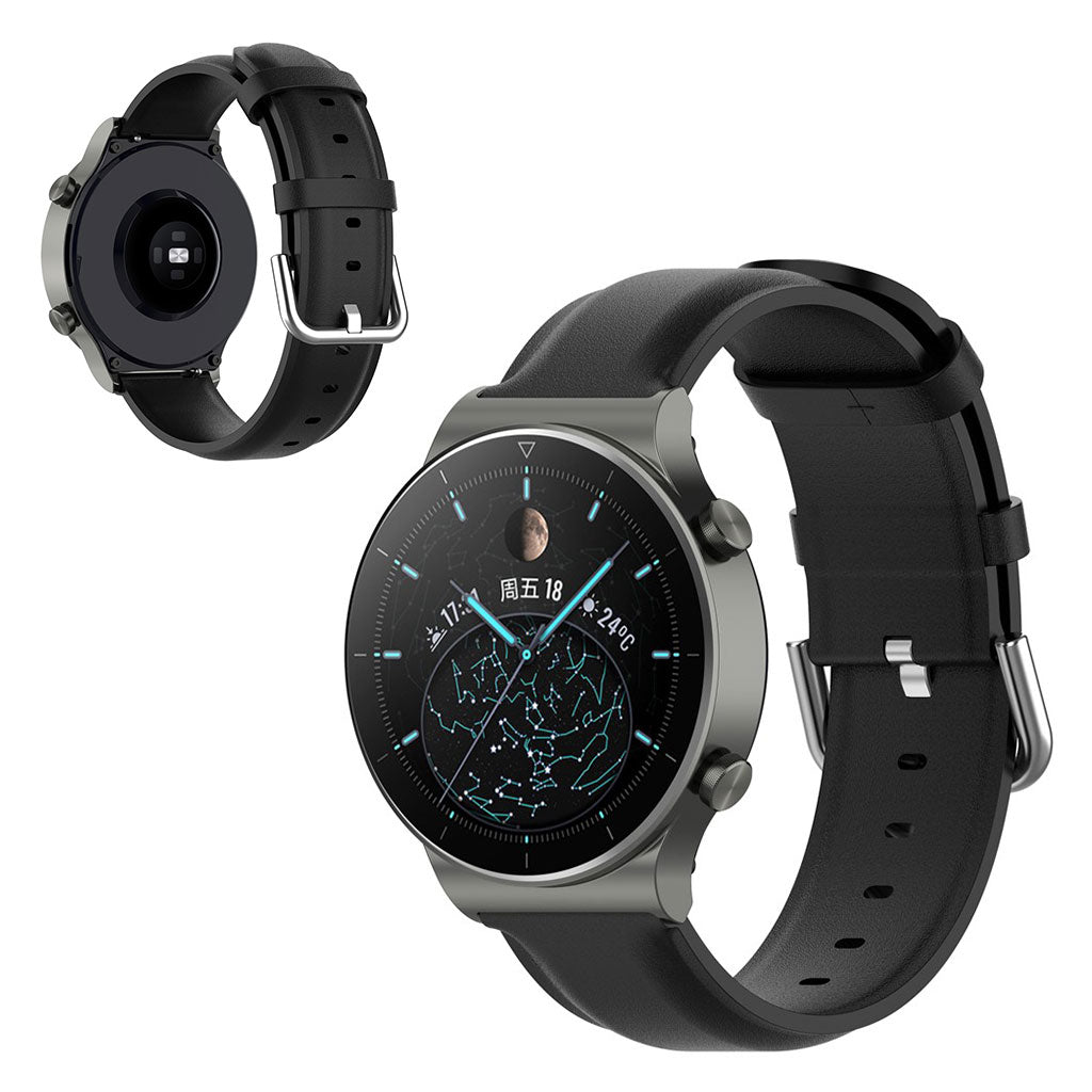 Helt vildt fantastisk Universal Ægte læder Rem - Sort#serie_1