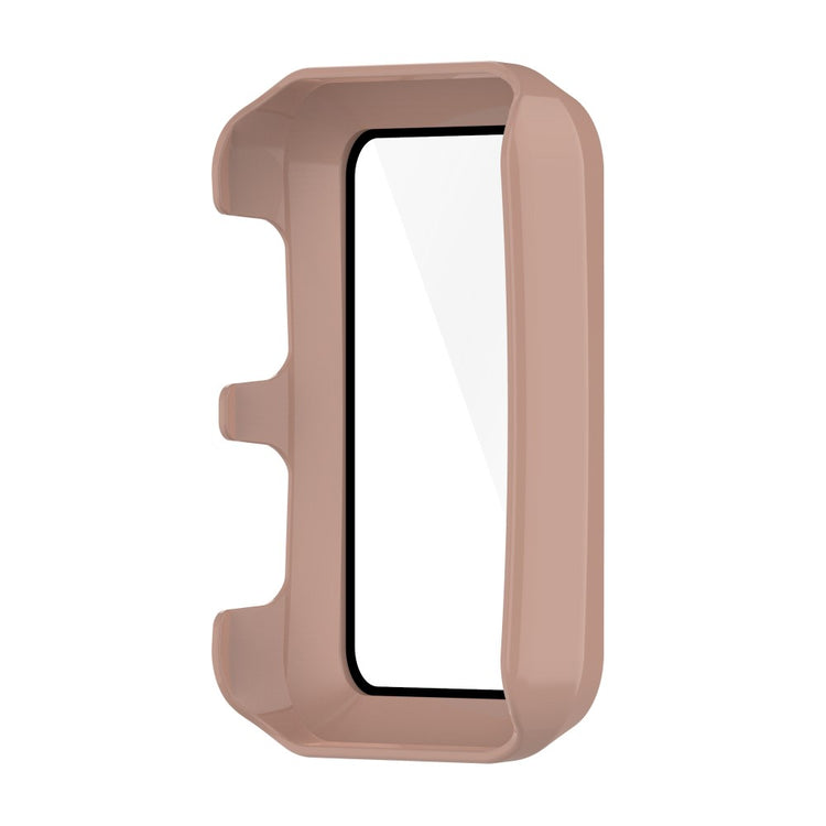 Vildt Fed Huawei Watch D Cover med Skærmbeskytter i Plastik og Hærdet Glas - Pink#serie_1
