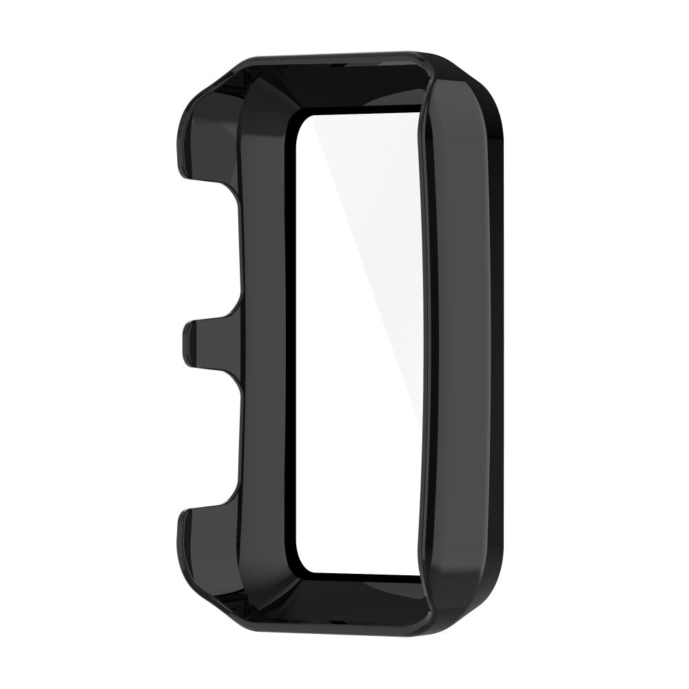 Vildt Fed Huawei Watch D Cover med Skærmbeskytter i Plastik og Hærdet Glas - Sort#serie_2