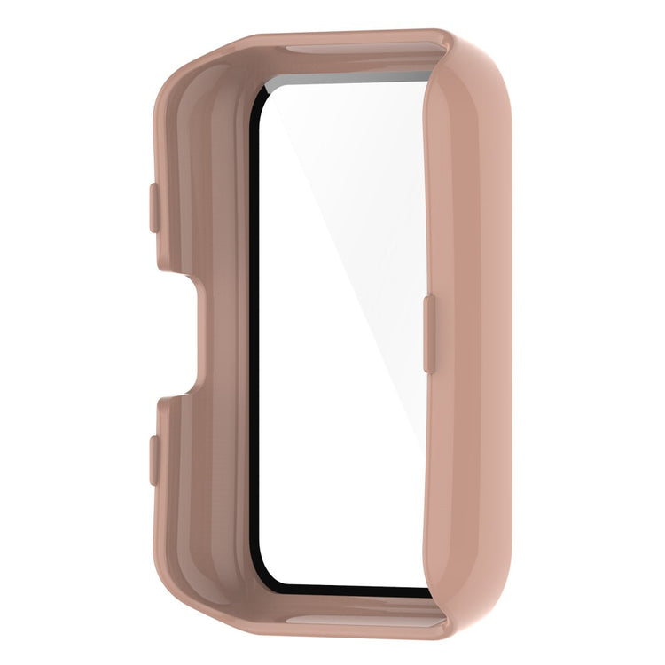Super Fint Huawei Watch Fit 2 Cover med Skærmbeskytter i Plastik og Hærdet Glas - Pink#serie_6