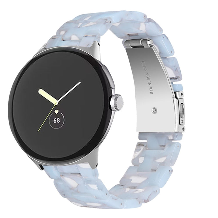 Mega skøn Google Pixel Watch Plastik Rem - Blå#serie_2