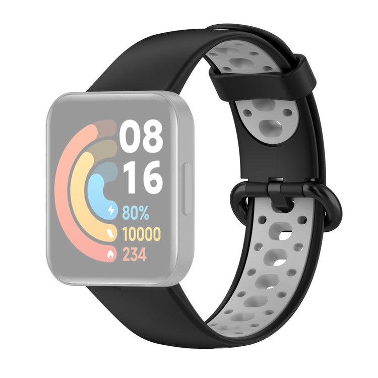 Xiaomi Redmi Watch 2 / Xiaomi Redmi Watch 2 Lite Silikone Rem - Sort#serie_1