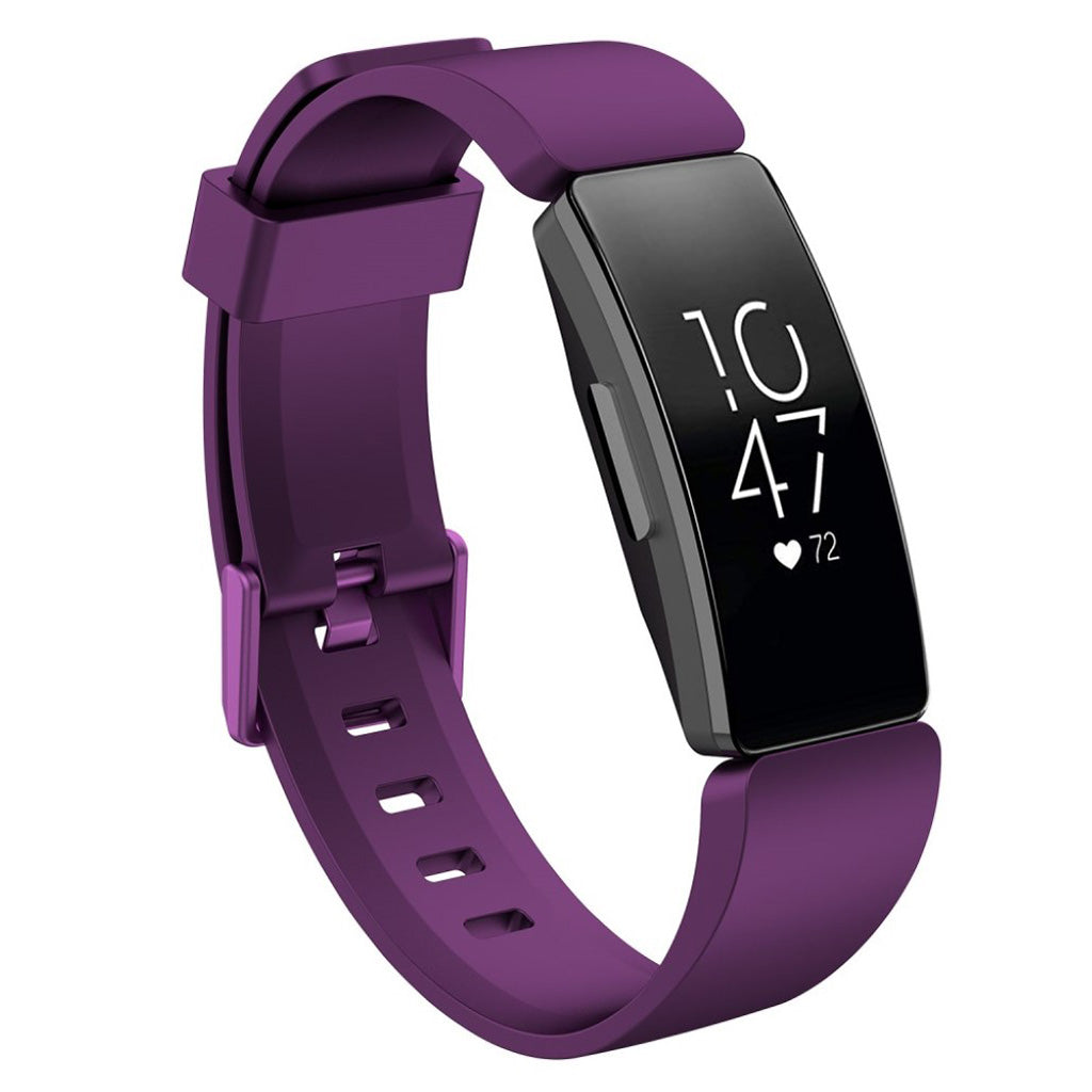 Fortrinligt Fitbit Inspire Silikone Rem - Lilla#serie_12