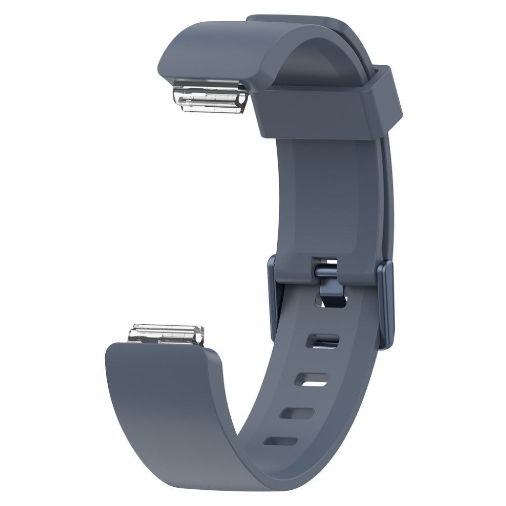Fortrinligt Fitbit Inspire Silikone Rem - Sølv#serie_3
