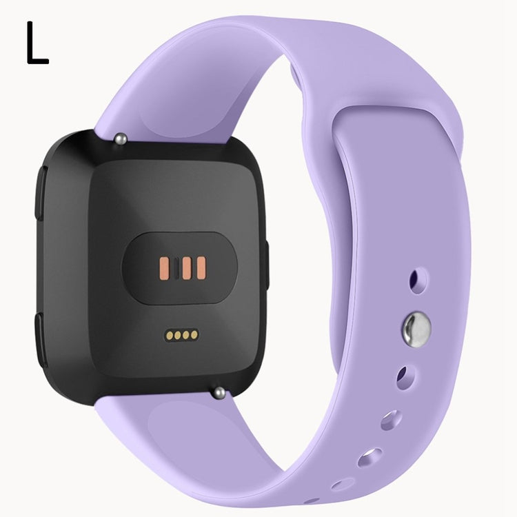 Helt vildt sejt Fitbit Versa Lite Silikone Rem - Blå#serie_14