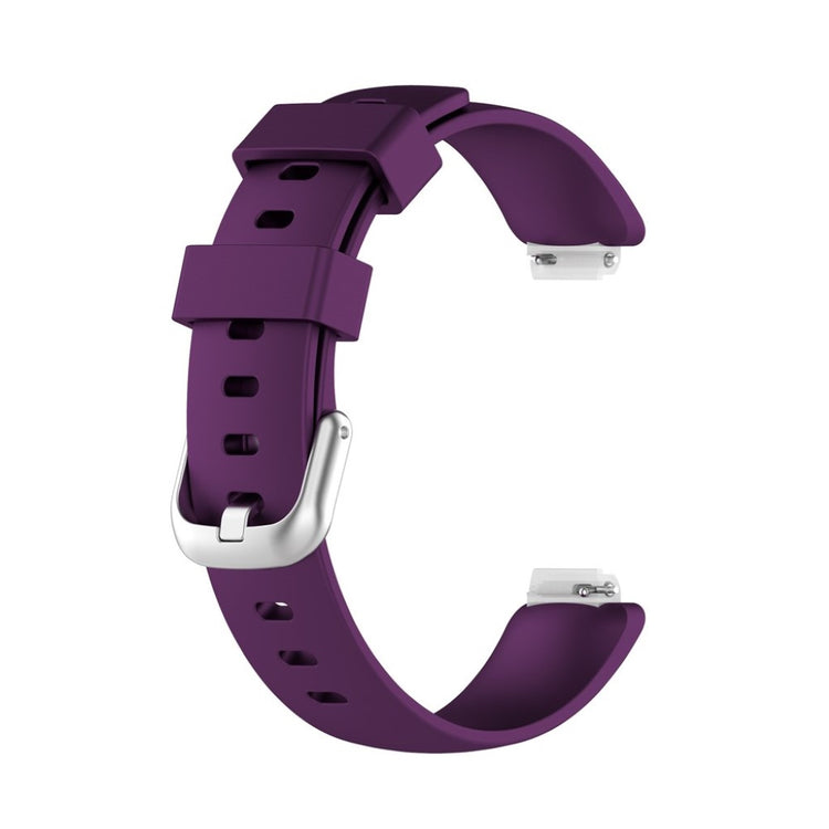 Mega pænt Fitbit Inspire 2 Silikone Rem - Størrelse: L - Lilla#serie_11