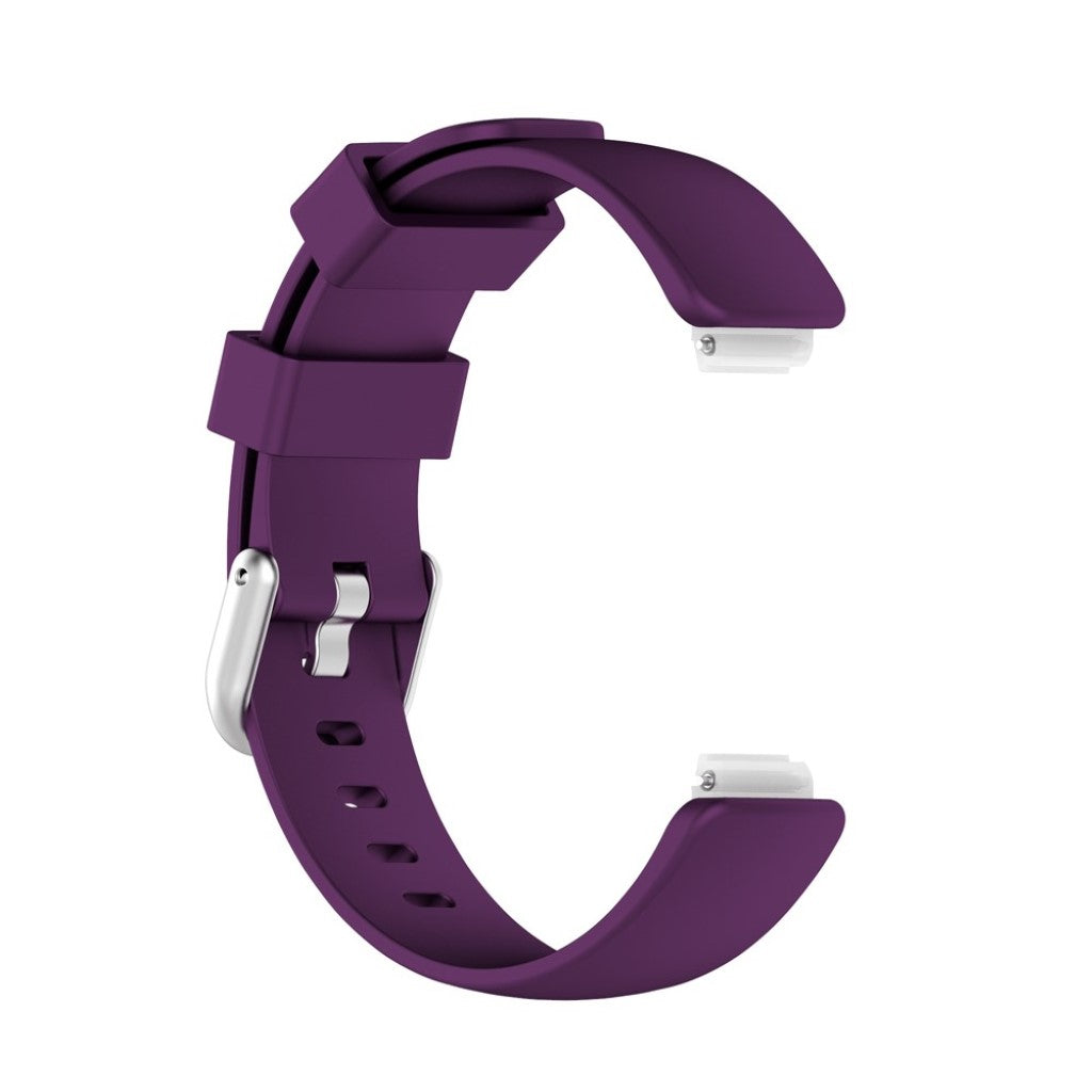 Mega pænt Fitbit Inspire 2 Silikone Rem - Størrelse: L - Lilla#serie_11