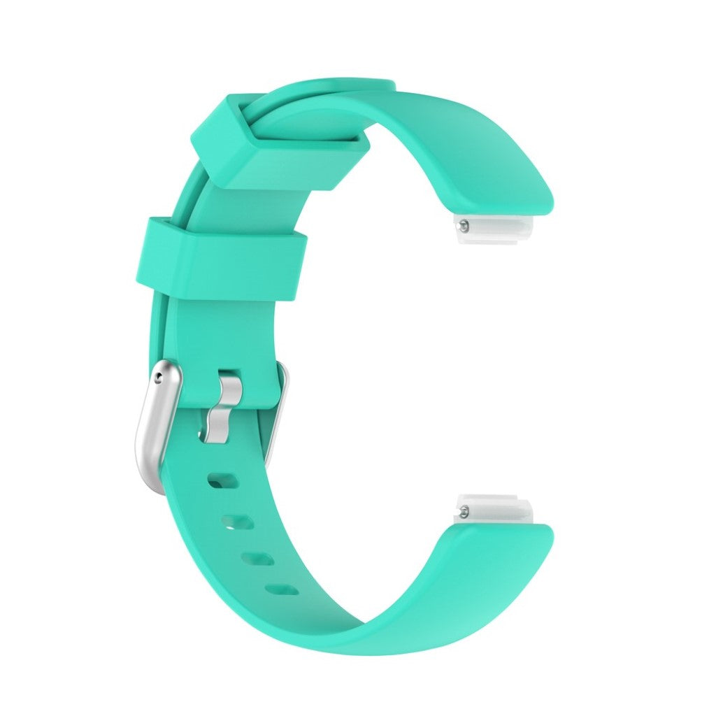 Mega pænt Fitbit Inspire 2 Silikone Rem - Størrelse: L - Grøn#serie_12