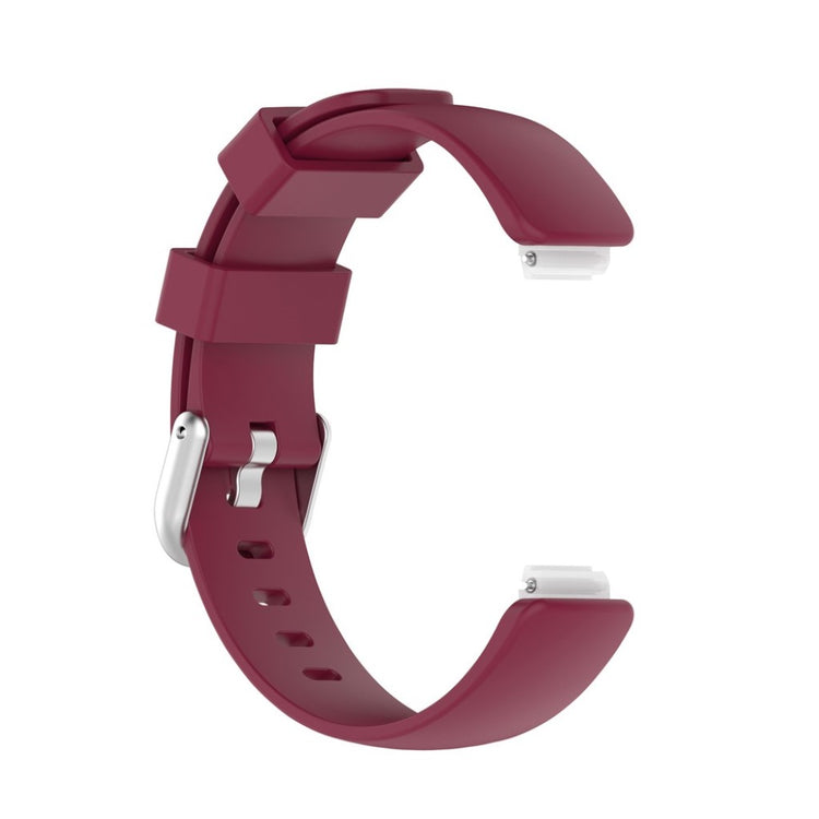 Mega pænt Fitbit Inspire 2 Silikone Rem - Størrelse: L - Rød#serie_6