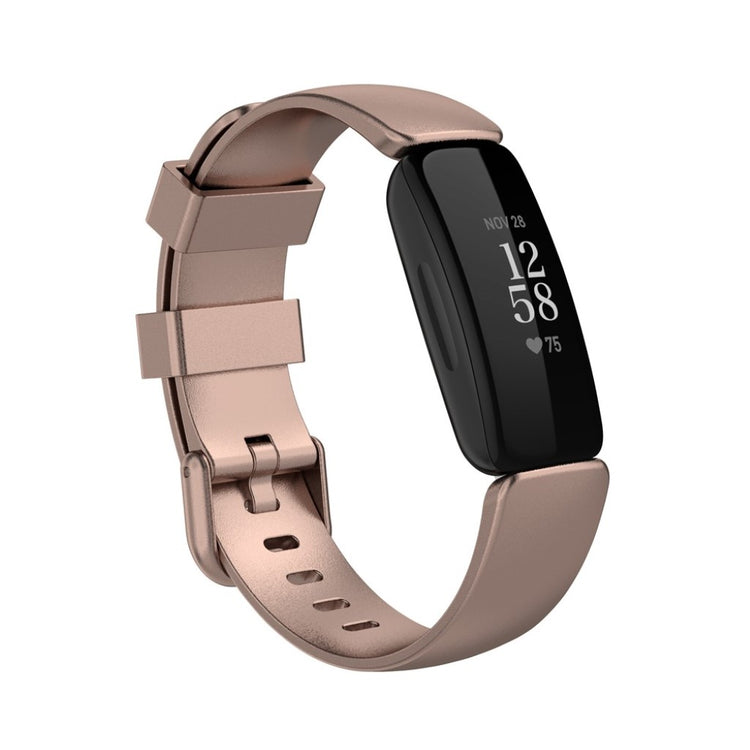 Komfortabel Fitbit Inspire 2 Silikone Rem - Størrelse: L - Pink#serie_7
