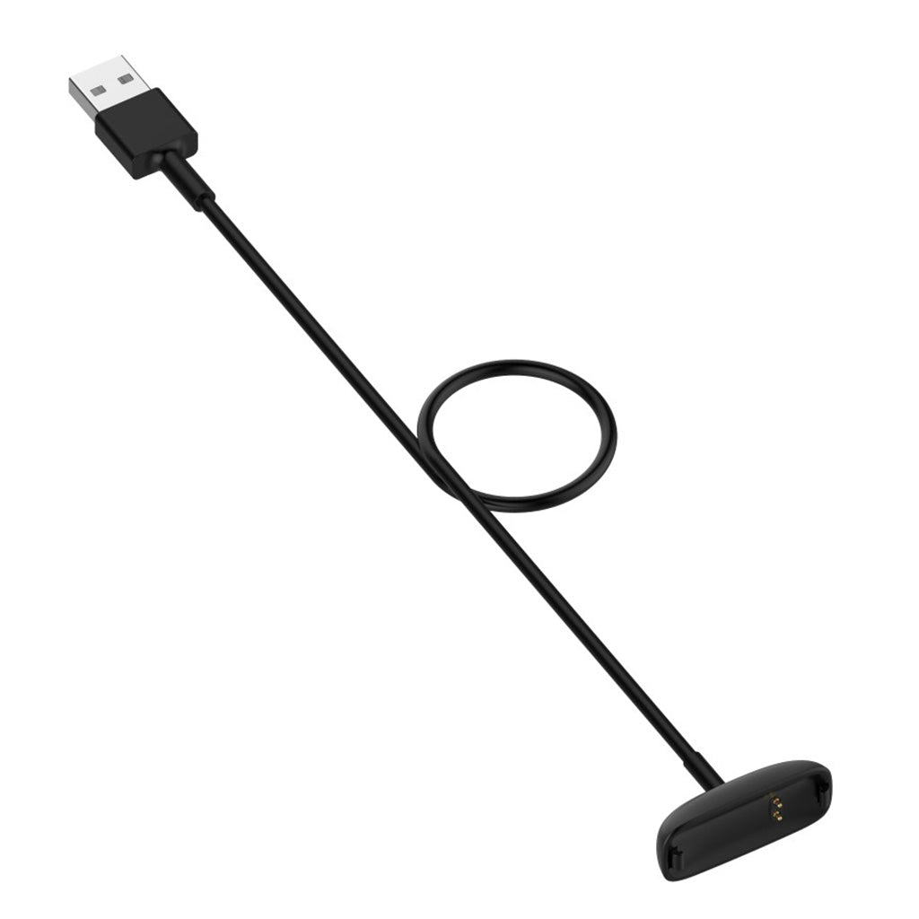 Plastik Fitbit Inspire 2 USB Opladningskabel - Sort#serie_8