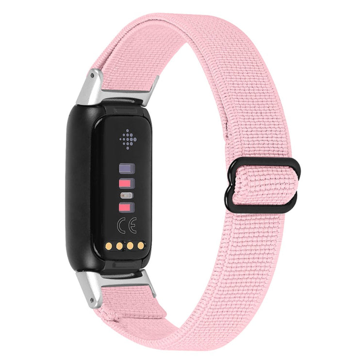 Helt vildt flot Fitbit Luxe Nylon Rem - Pink#serie_3