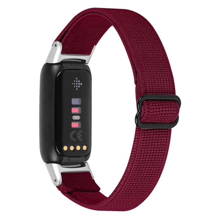Super godt Fitbit Luxe Nylon Rem - Rød#serie_5