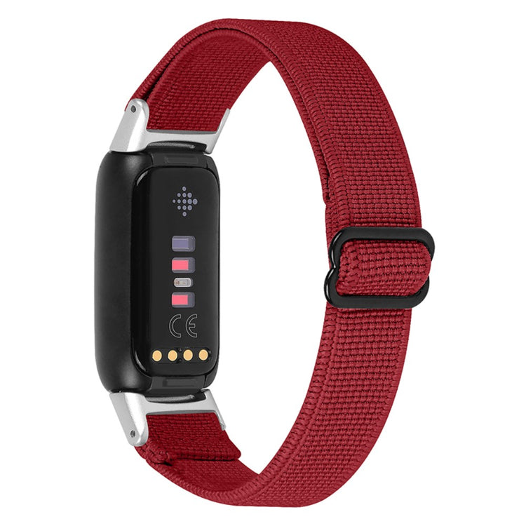 Super godt Fitbit Luxe Nylon Rem - Rød#serie_9